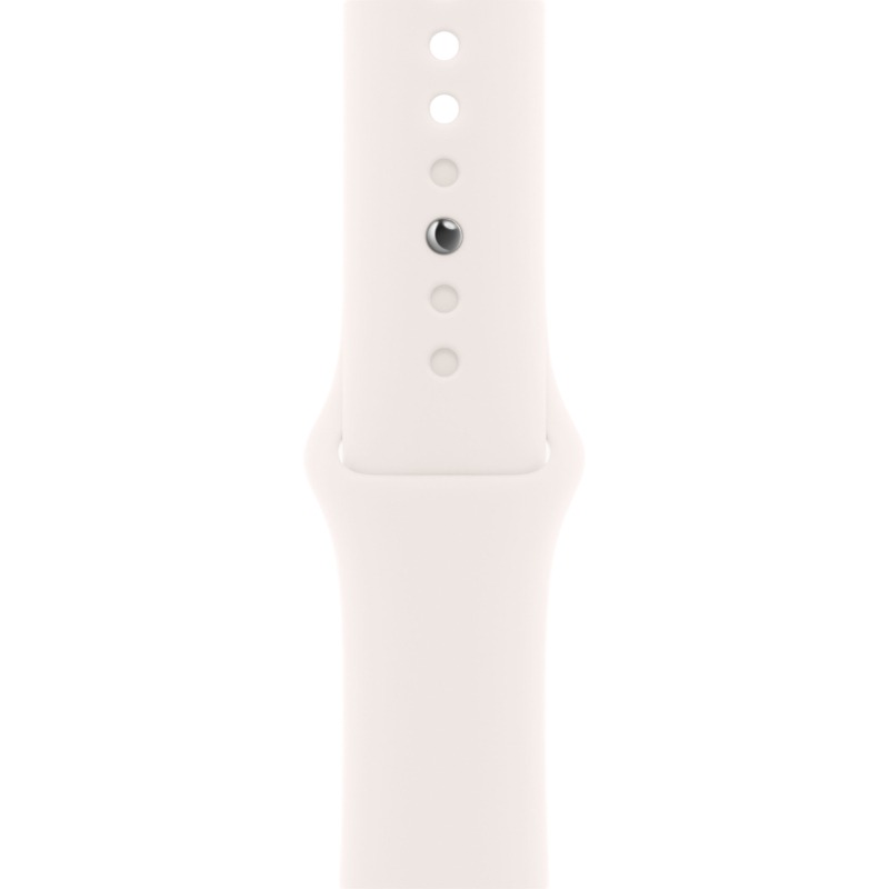 Apple Watch Series 11, 42 мм, корпус из алюминия цвета «Розовое золото», спортивный ремешок, размер S/M