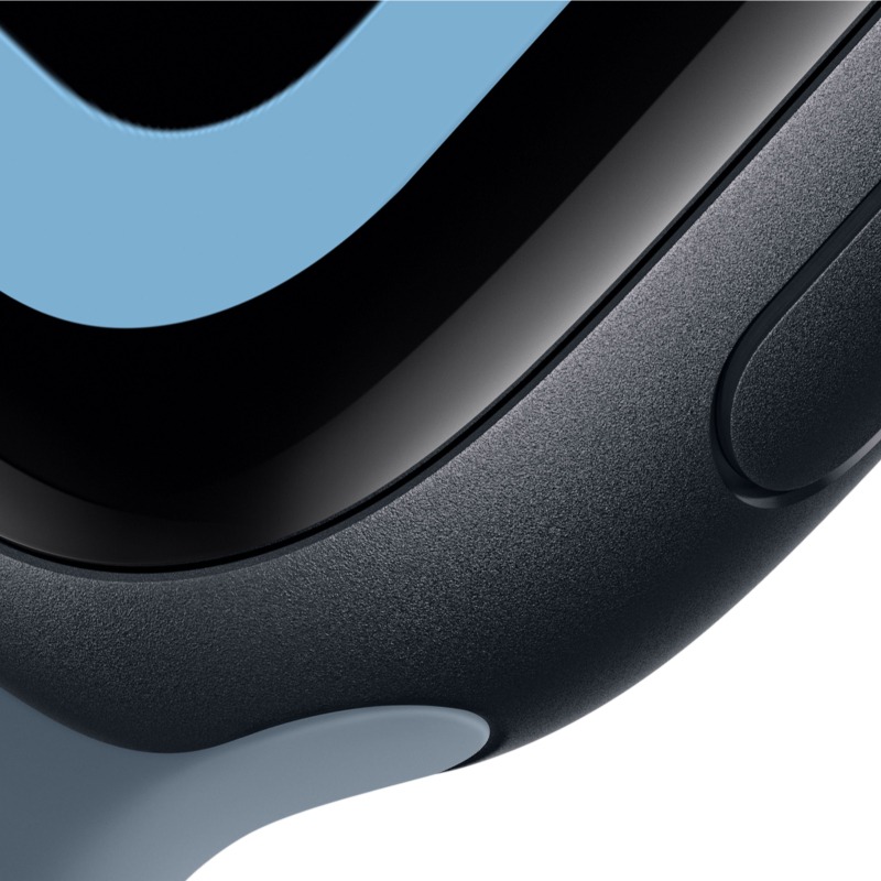 Apple Watch SE 3, 40 мм, корпус из алюминия цвета «Полуночный черный», спортивный ремешок, размер S/M