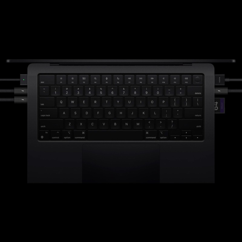 Apple MacBook Pro 14" (M5 Pro, 15C / 16C, 2026) 24 ГБ, 1 ТБ SSD, чёрный космос