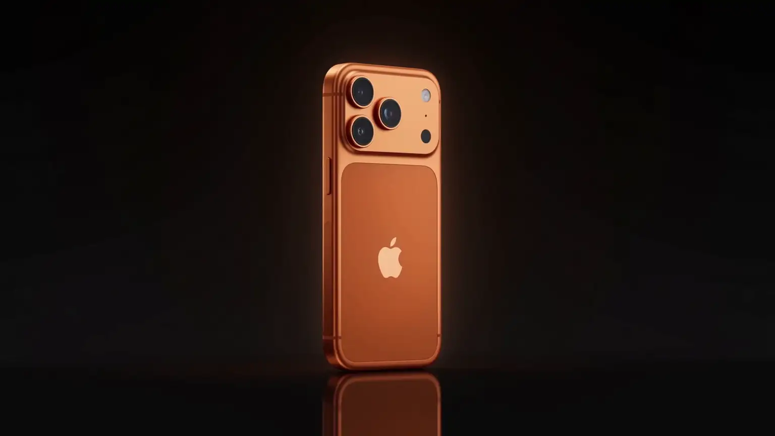 iPhone 17 Pro Космический оранжевый